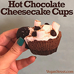 Hot Chocolate Cheesecake Cups