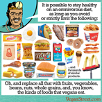 It's possible to stay healthy on an omnivorous diet...