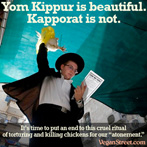 Yom Kippur is beautiful. Kapporat is not.