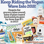 Keep Riding the Vegan Wave Into 2018!