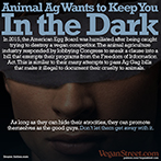 Big Ag Wants to Keep You In the Dark.