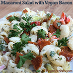 Macaroni Salad with Vegan Bacon