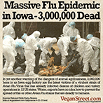 Massive Flu Epidemic in Iowa - 3,000,000 Dead