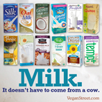 Milk. It doesn't have to come from a cow.