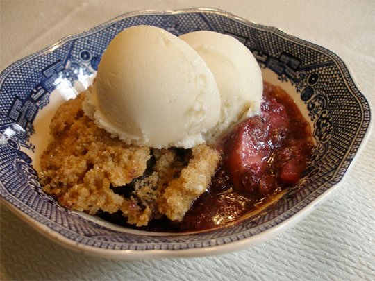 Apple-Blueberry Crisp