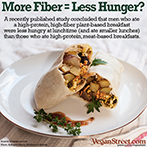 More Fiber = Less Hunger?