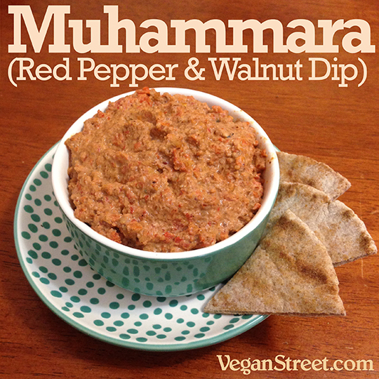 Muhammara (Red Pepper & Walnut Dip)