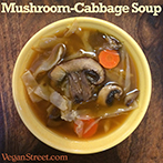 Mushroom Cabbage Soup