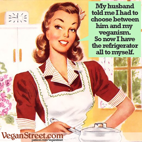 My husband told me I had to choose between him and my veganism.