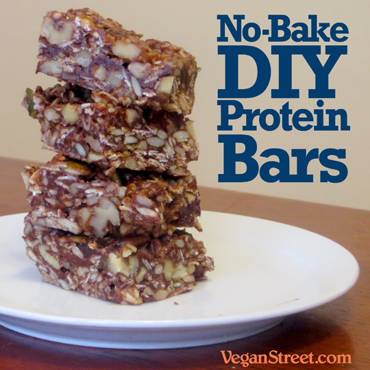 No-Bake DIY Protein Bars