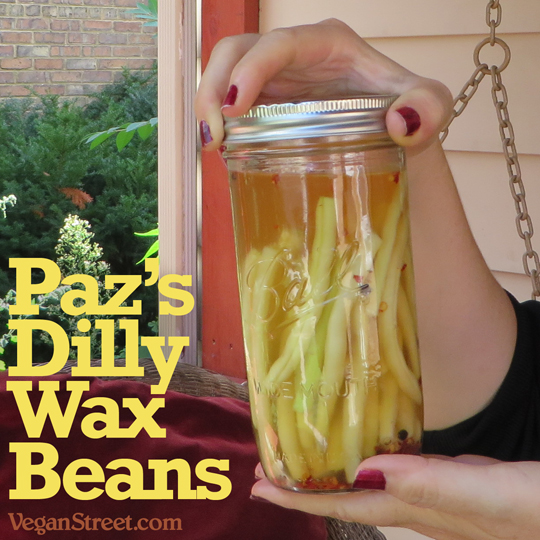 Paz's Dilly Wax Beans
