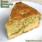 Pesto Focaccia Bread