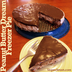 Peanut Butter Dream Freezer Pie