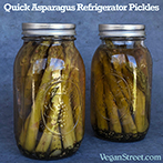 Quick Asparagus Refrigerator Pickles