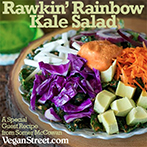 Rawkin' Rainbow Kale Salad