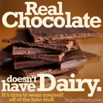 Real Chocolate Doesn't Have Dairy