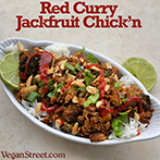 Red Curry Jackfruit Chick'n