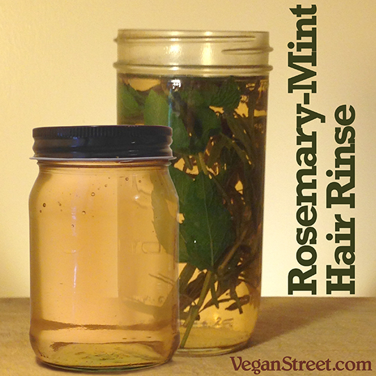 Rosemary-Mint Hair Rinse