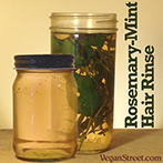 Rosemary-Mint Hair Rinse