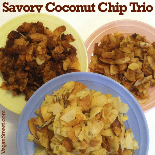 Savory Coconut Chip Trio