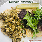 Shredded Pesto Jackfruit