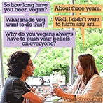 So how long have you been vegan?