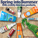 Spring into Summer with cruelty-free sun products.