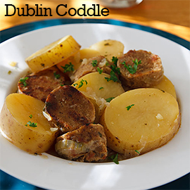 Dublin Coddle with Irish Sausages