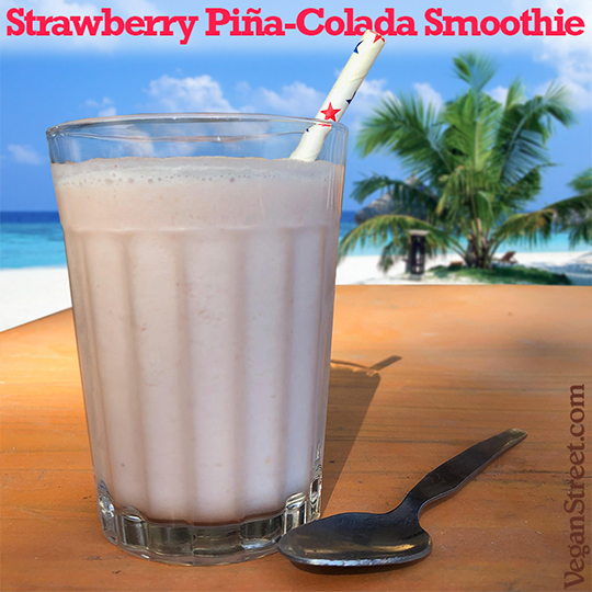 Strawberry Pia-Colada Smoothie