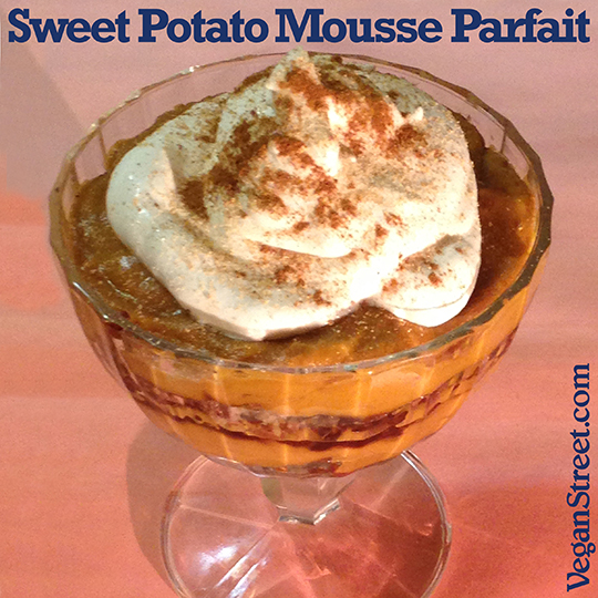 Sweet Potato Mousse Parfait