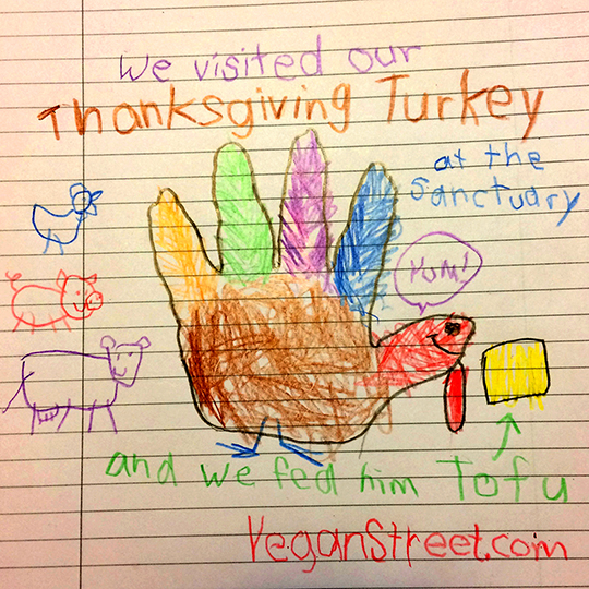 We Visited Our Thanksgiving Turkey