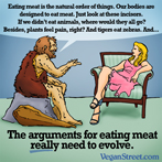 The arguments for eating meat really need to evolve.