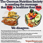 The German Nutrition Society is sending the message...