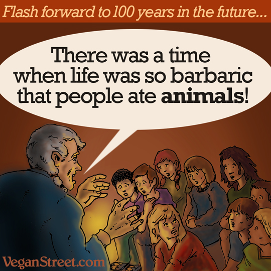 Flash forward to 100 years in the future...