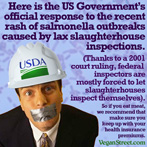 The US Government's official response to the recent rash of salmonella outbreaks