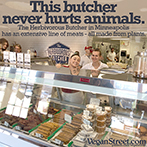 This butcher never hurts animals.
