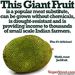 This giant fruit is a popular meat substitute