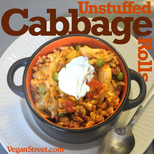 Unstuffed Cabbage Rolls