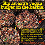 Slip an extra vegan burger on the barbie.