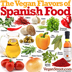 The vegan flavors of Spanish food