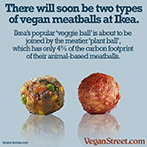 There will soon be two types of vegan meatballs at Ikea.