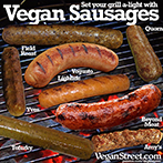 Set your grill a-light with Vegan Sausages.