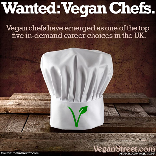 Wanted: Vegan Chefs.