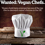 Wanted: Vegan Chefs.