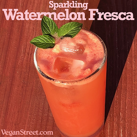 Sparkling Watermelon Fresca