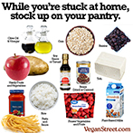 While you're stuck at home stock up your pantry.