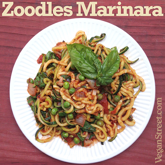 Zoodles Marinara